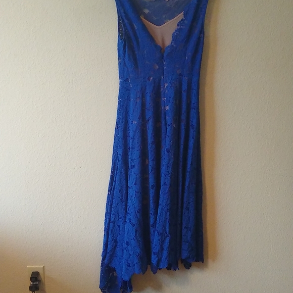Tracy Reese lace dress/Cerulean sky - Picture 4 of 7